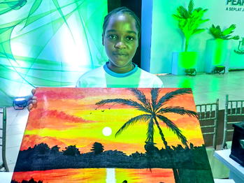 Meet Favour Ochi, Imo prodigy who became an artist at 6