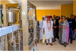 Owa Obokun commissions community Dev projects during visit to Segilola Resources Operating Limited in Osun