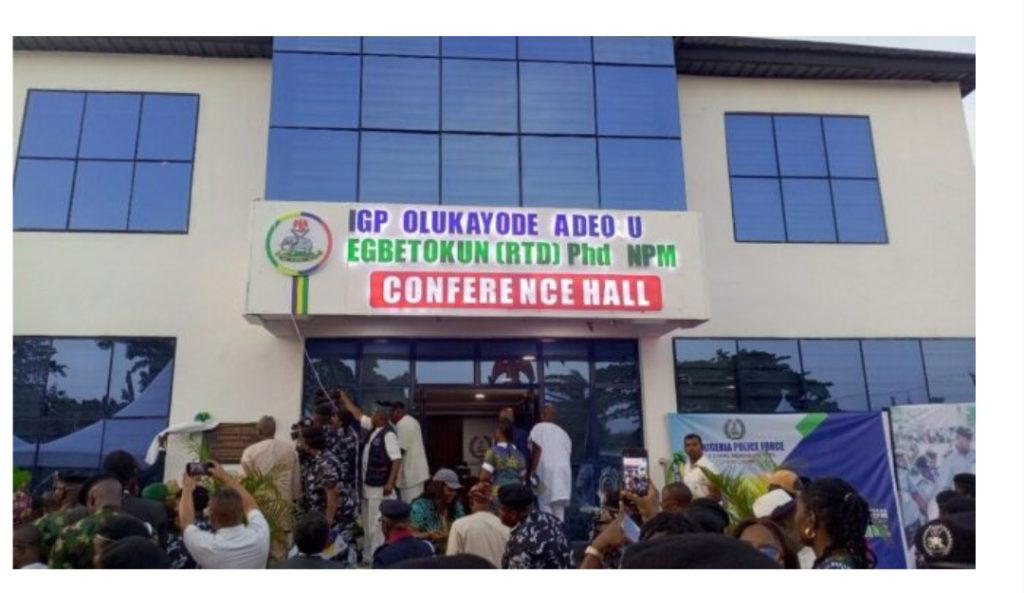 Lagos Police Honors Egbetokun with State‑of‑the‑Art Conference Hall