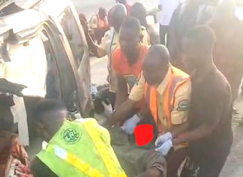 Tragedy as SUV driver dies in lone accident along Oshodi-Apapa Expressway