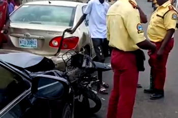Two sustain multiple fractures in Lagos flyover accident