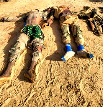 Again, scores of Boko Haram/ISWAP terrorists killed in foiled attack