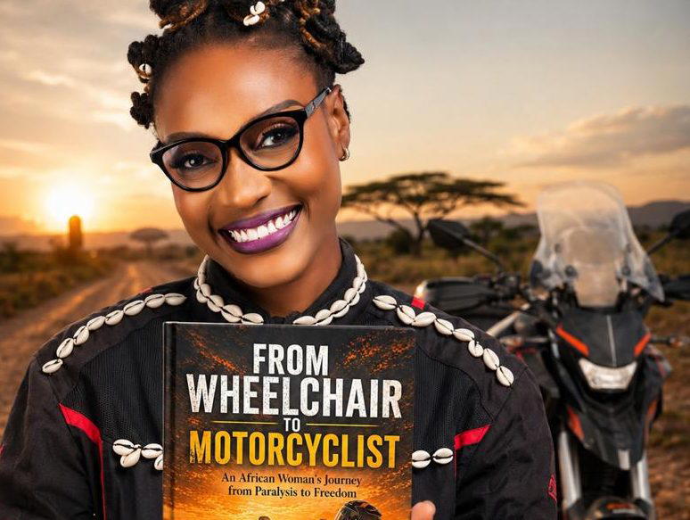 Nigerian motorcyclist Ebaide Joy releases new book on survival, recovery
