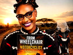 Nigerian motorcyclist Ebaide Joy releases new book on survival, recovery