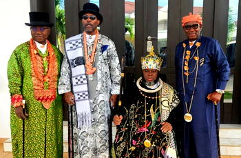 King Dokubo-Asari attends inauguration of President Wadagni of Benin Republic 