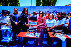 Delta First Lady, Fidelity Bank empower 500 market women