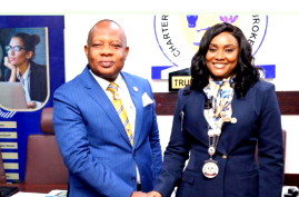 Ahimie elected first female President of CIS