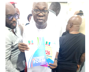 Former Lagos SWAN chairman picks nomination form for Edo Assembly seat