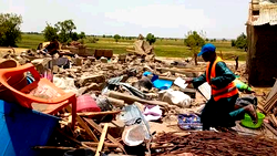 Windstorm ravages Kebbi communities, destroy houses