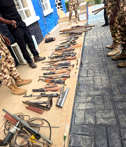 Troops bust illegal arms factories in Plateau, arrest five suspects