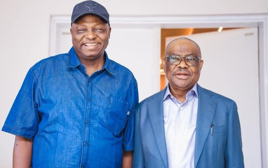 Wike meets APC nat’l chairman, Yilwatda amid Rivers screening controversy