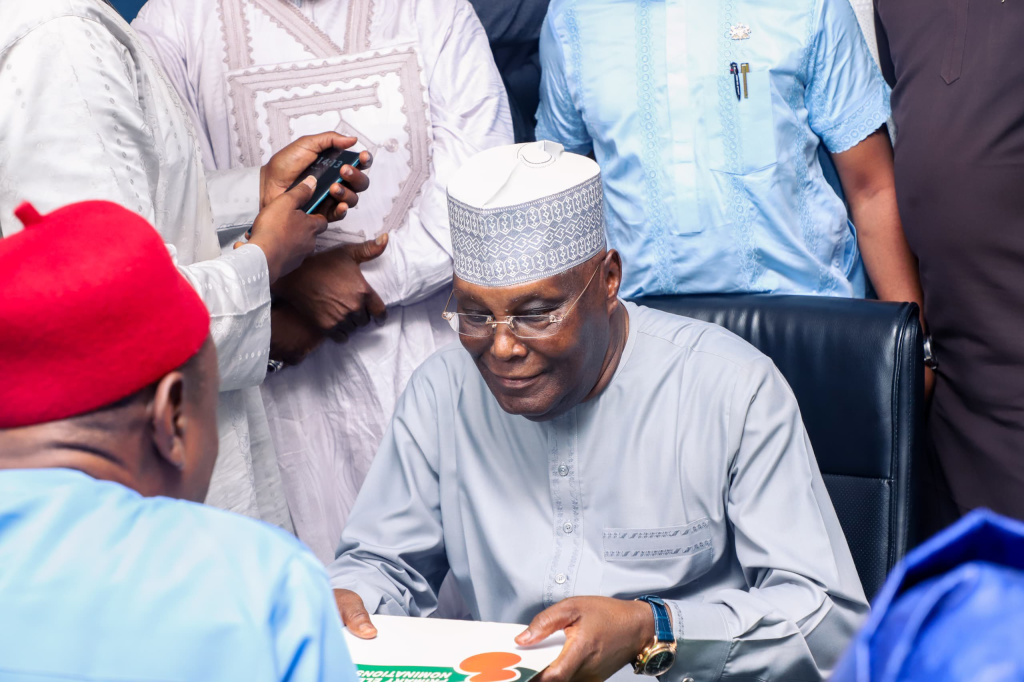 Atiku Submits Presidential Nomination Forms to the ADC