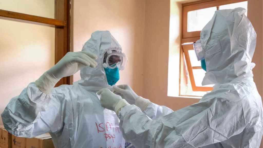 WHO: Ebola risk remains high in DR Congo, but no pandemic emergency declared.