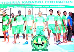Team Nigeria set for 4th Africa Kabaddi Championship, calls for support