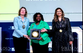 Kimberly Lewis recognised for inclusive leadership at Oxford global skills summit