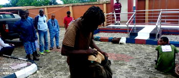 Ondo Amotekun arrests informants disguising as lunatic, 98 other suspects