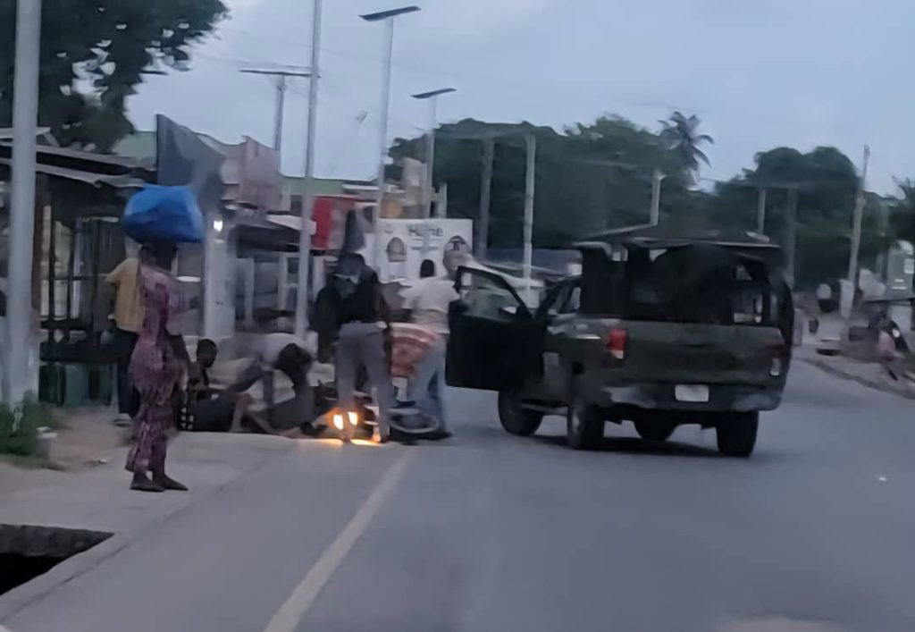 Motorcycle rider injured in alleged customs chase in Lagos