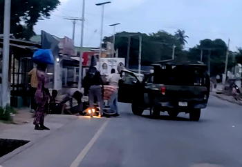Motorcycle rider injured after alleged Customs chase in Lagos