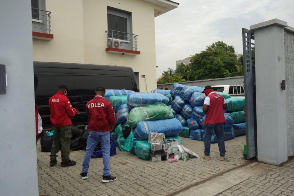 ndlea--1024x683 NDLEA uncovers Lekki mansion used as drug stash house