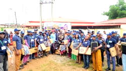 Salisu trains 350 Ogun youths in digital skills, distributes laptops