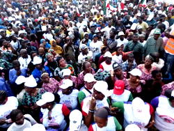 Ekiti Guber: Thousands rally behind Oluwole Oluyede in Ado, Ikere
