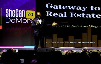 Austin Albert challenges Nigerians to rethink wealth creation at SheCan DoMore Conference