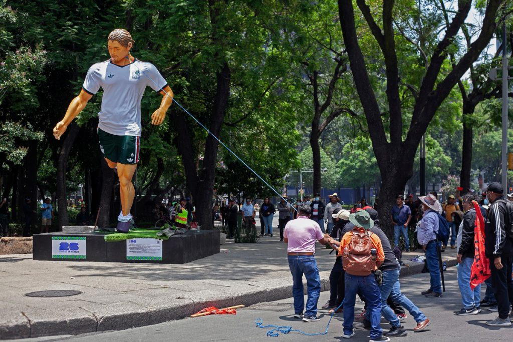 Mexico teachers warn ‘ball won’t roll’ as World Cup protests intensify