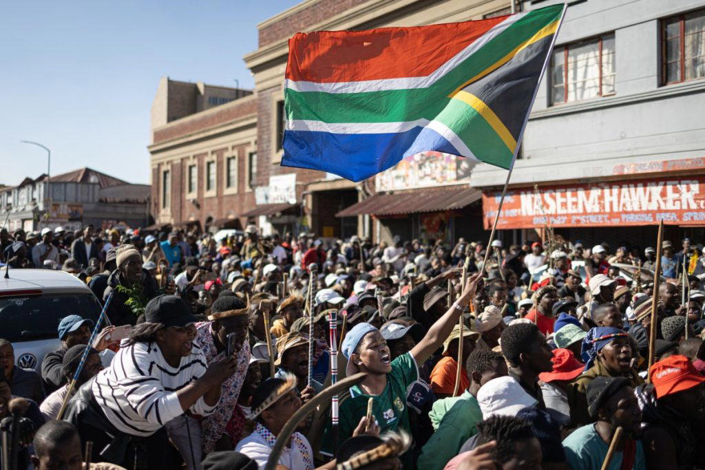 South Africa’s anti-migrant protests build ahead of local elections