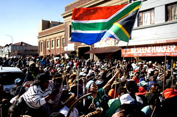 South Africa’s anti-migrant protests build ahead of local elections