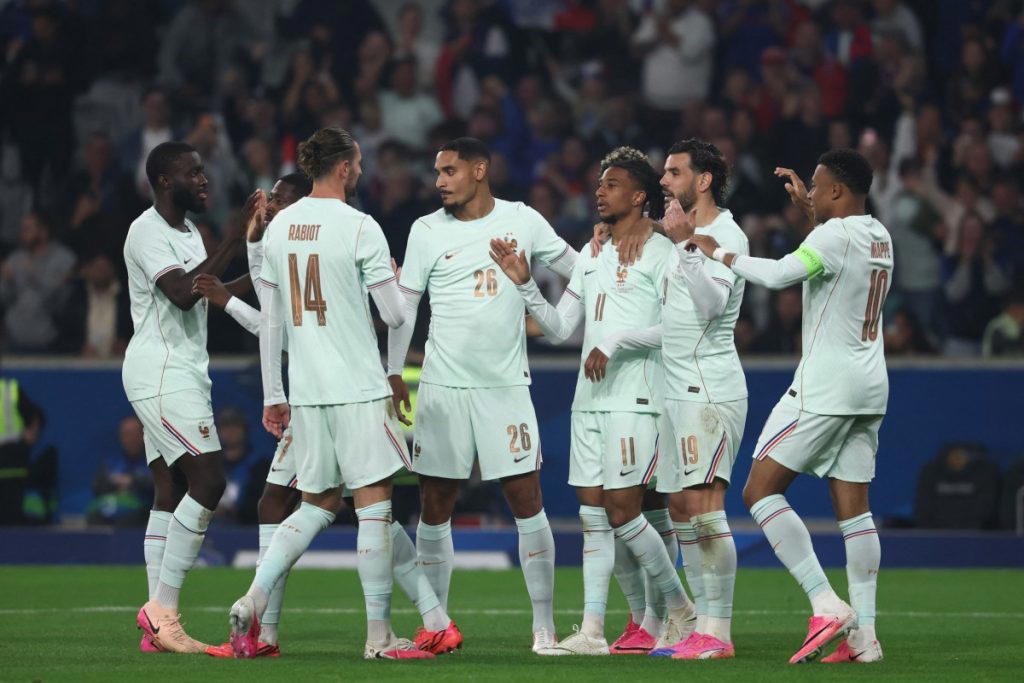 Olise smashes hat-trick as France beat N. Ireland 