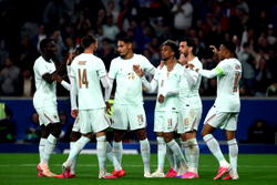 Olise smashes hat-trick as France beat N. Ireland in pre-World Cup game