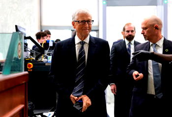 Bill Gates arrives for questioning in US Congress over Epstein ties