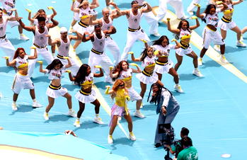 Video: Burna Boy, Shakira perform at opening ceremony of 2026 World Cup