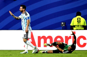 Algeria file complaint over referee’s decision on Messi tackle