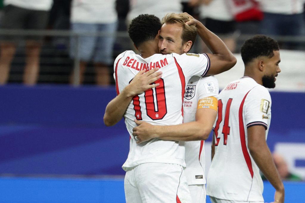 Kane scores twice as England beat Croatia in a six‑goal thriller.