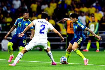 Luis Diaz shines as Colombia beat Uzbekistan in WC group game