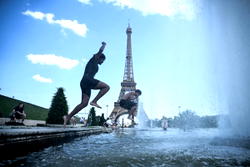 Two children die in France as heatwave blasts Europe