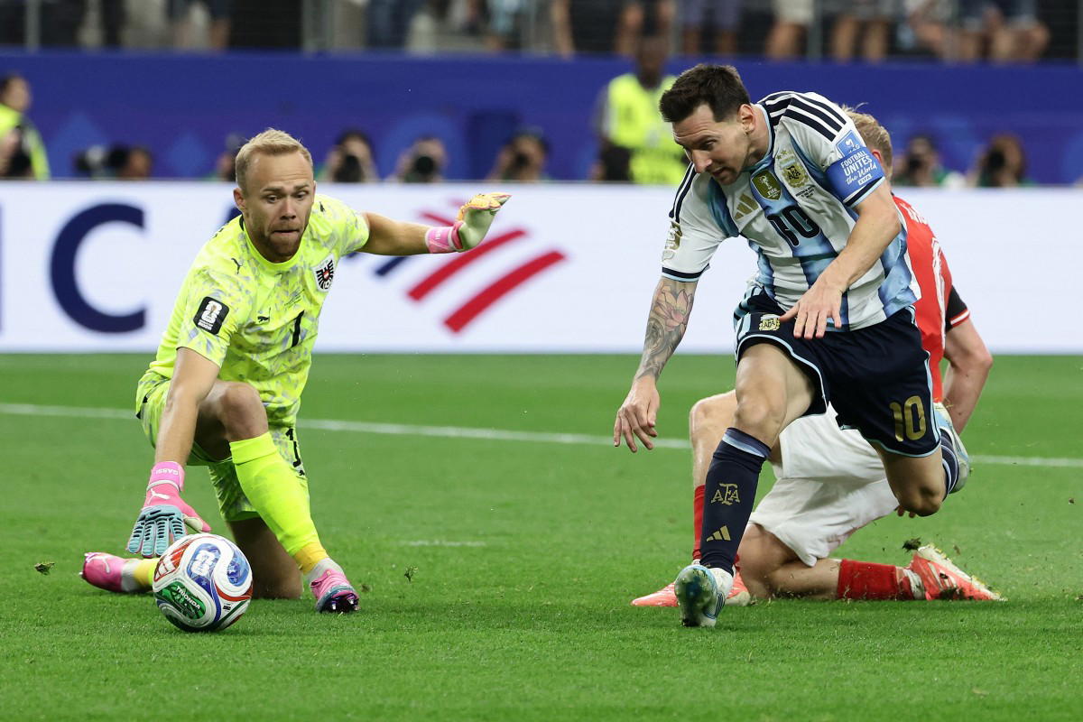 Messi sets new World Cup scoring record as Argentina defeats Austria