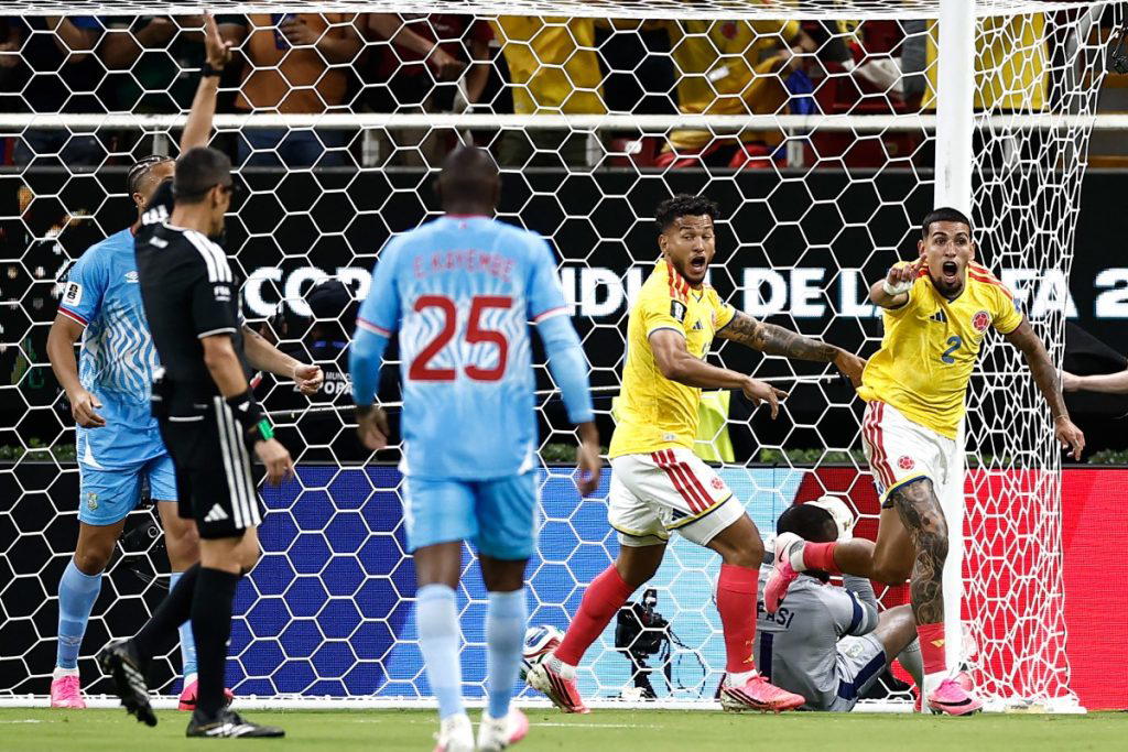 Colombia reach Round of 32 after pipping DR Congo 1-0