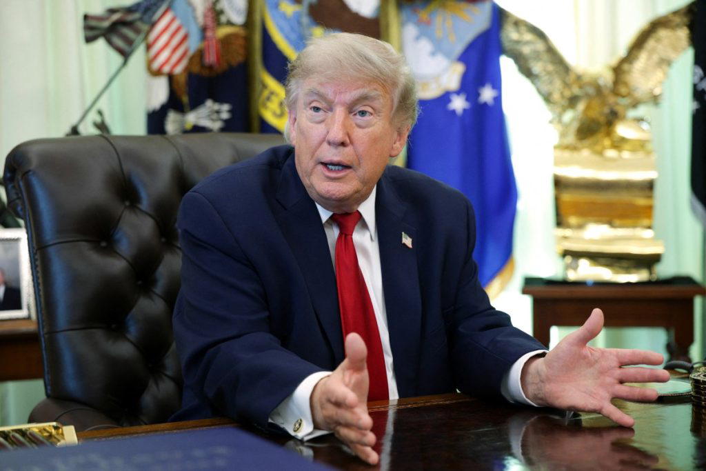 Trump says Iran meeting to take place in Qatar
