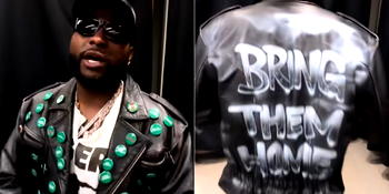 Davido takes the fight against terrorism to the World Cup