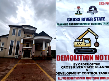 C/River govt marks PDP deputy gov candidate house, others for demolition