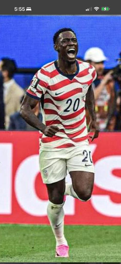 Balogun fourth player to score goal, receive red card at World Cup [Full List]