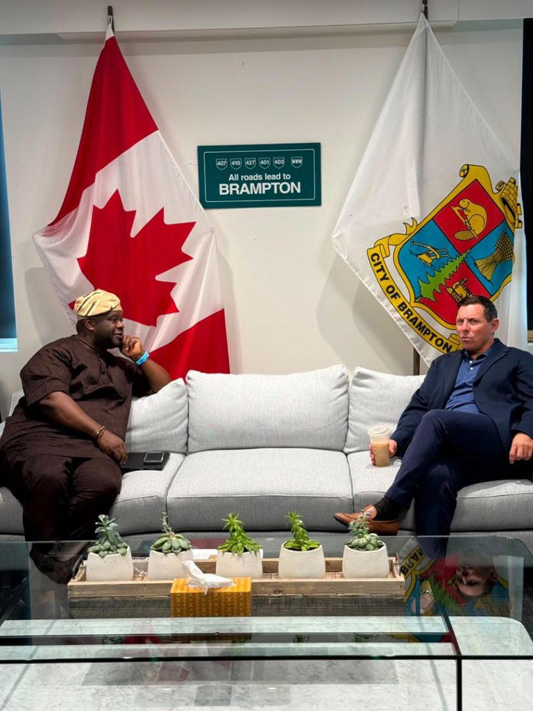 Onigbongbo LCDA, Brampton forge ties on innovation, youth de