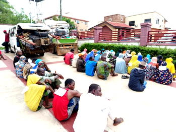 Ondo Amotekun parades 97 suspected criminals