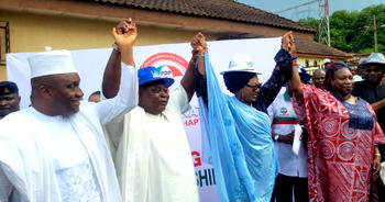 2027: Ogun PDP unveils Sowunmi-Kolapo as Adebutu’s running mate