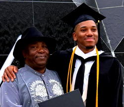 Father celebrates son’s first-class graduation from Canadian University