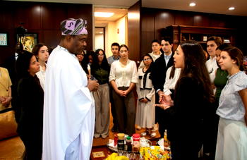 Make Nigeria your second country,UN envoy, Ibrahim tells Dominican students in New York
