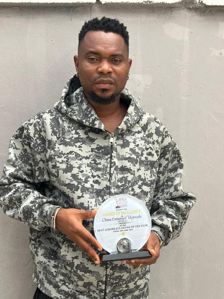 Roiea receives top Afrobeats honour at AGEA