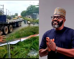 APGA Reps candidate, Thankgod Ibeh, laments repeated vandalised billboard in Amuwo-Odofin